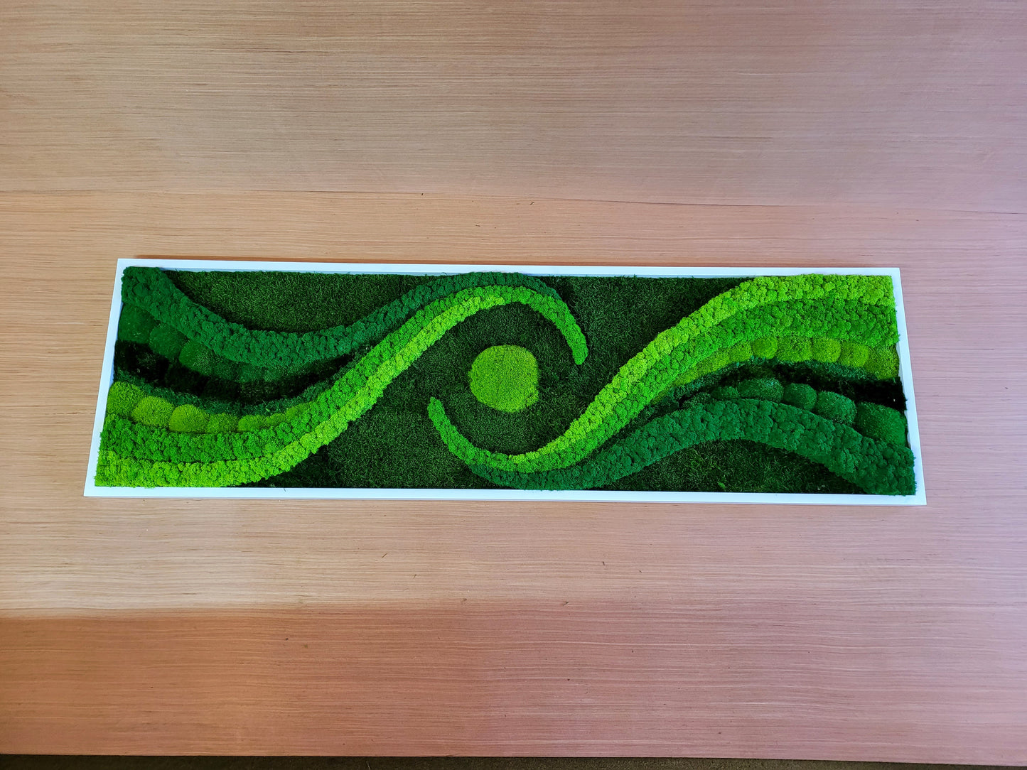 Moss frame,  Moss Wall Art,  Nature Room Decor, Art Modern wall