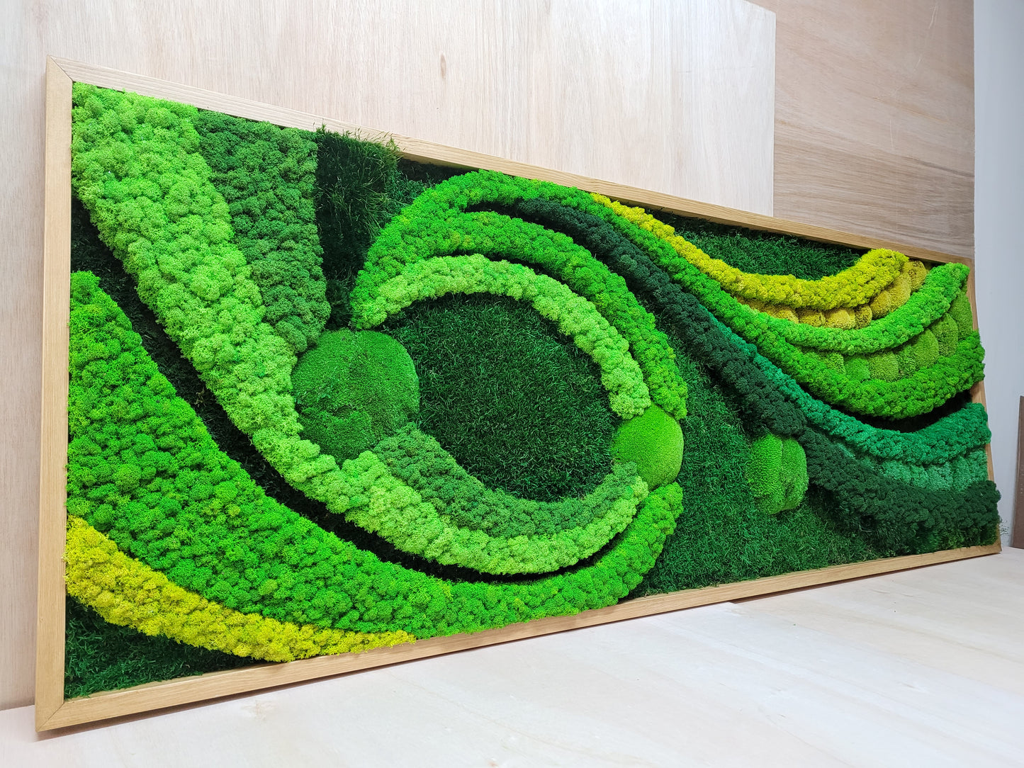 Moss frame,  Moss Wall Art,  Nature Room Decor, Art Modern wall