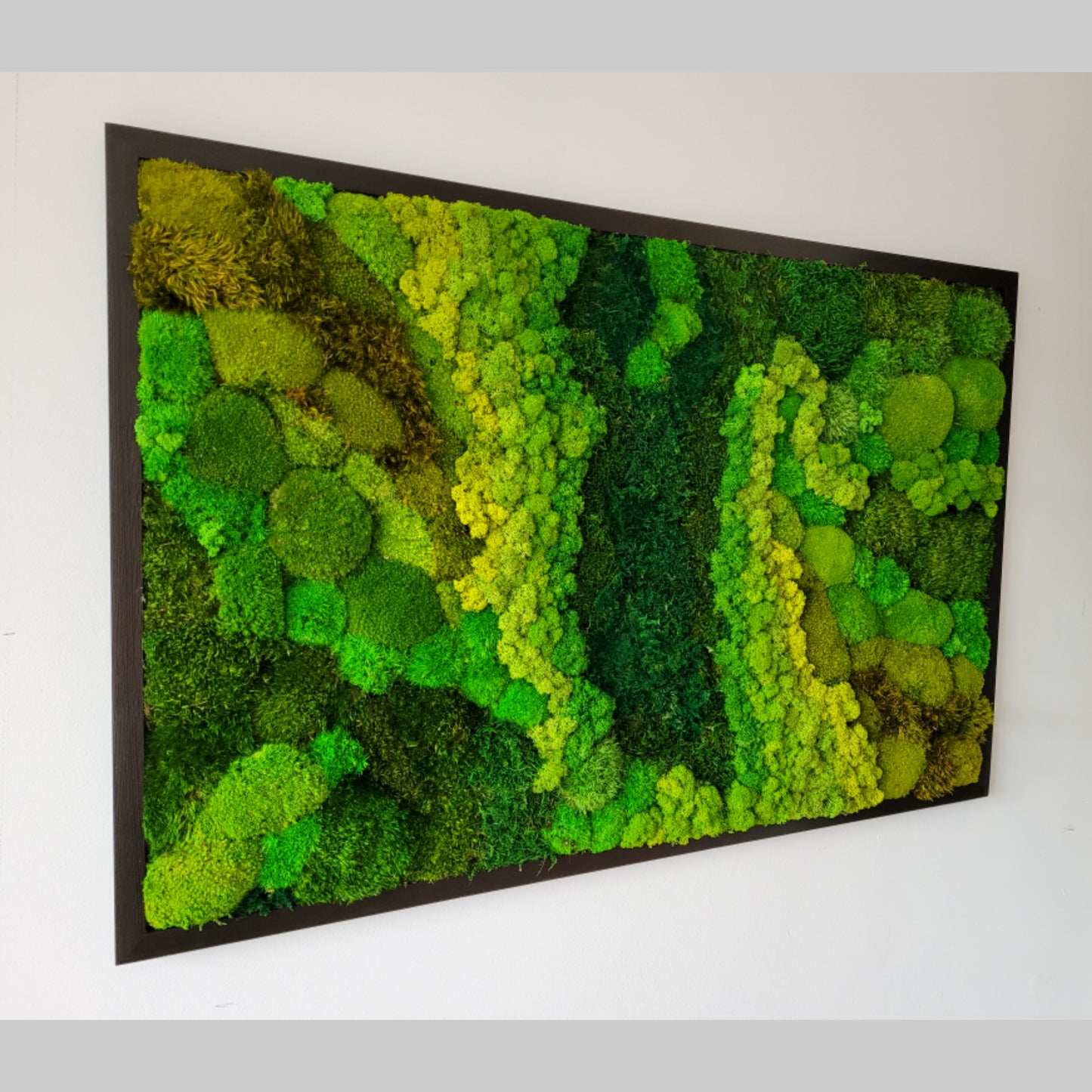 Moss wall art