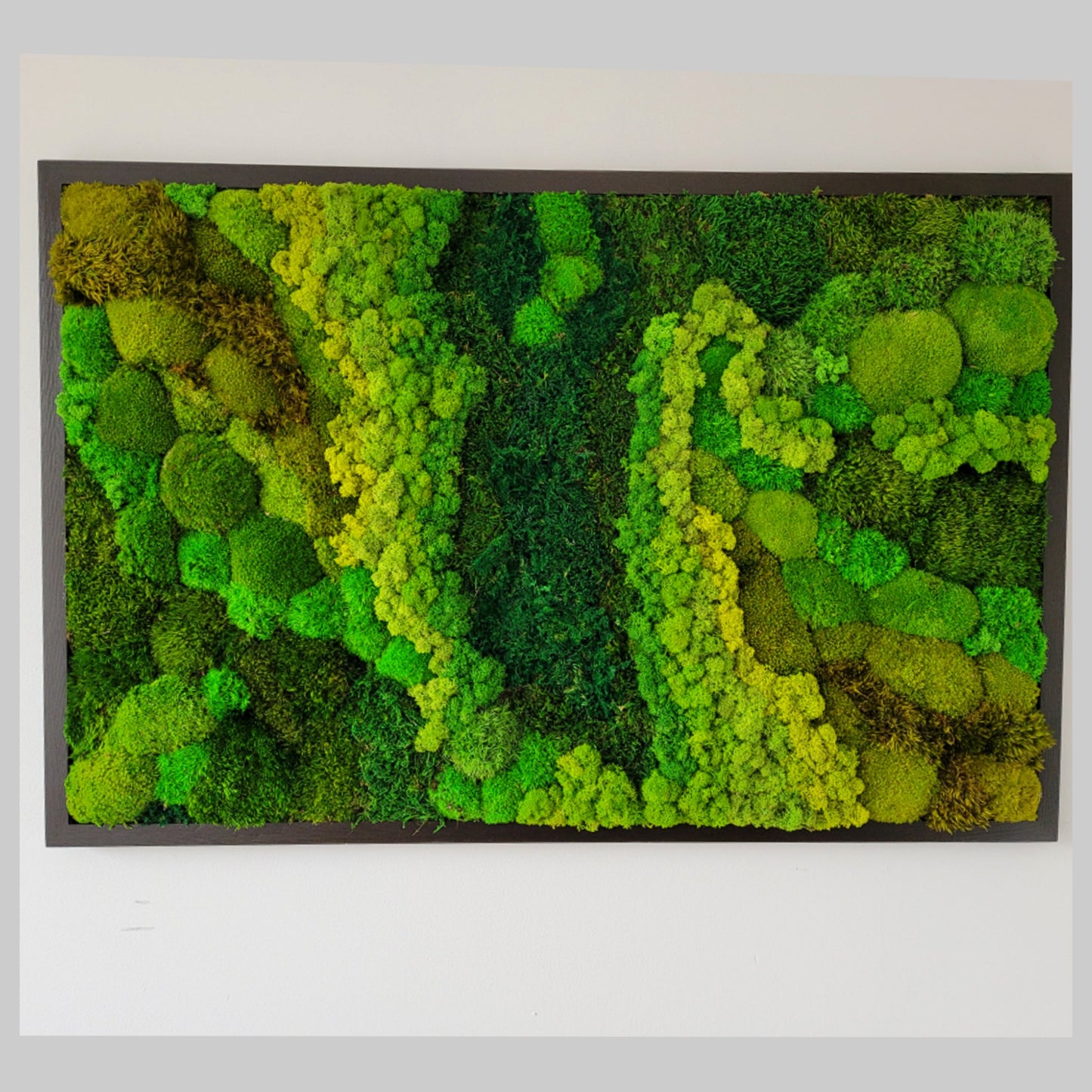 Moss wall art