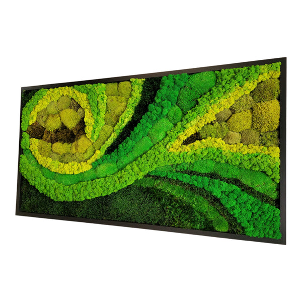 Moss frame,  Moss Wall Art,  Nature Room Decor, Art Modern wall